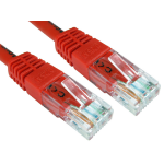 Cables Direct UTP Cat6 7m networking cable Red U/UTP (UTP)