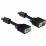 DeLOCK 1m VGA cable VGA (D-Sub) Black