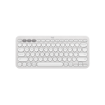 Logitech Pebble Keys 2 K380s keyboard Universal RF Wireless + Bluetooth QWERTY English White
