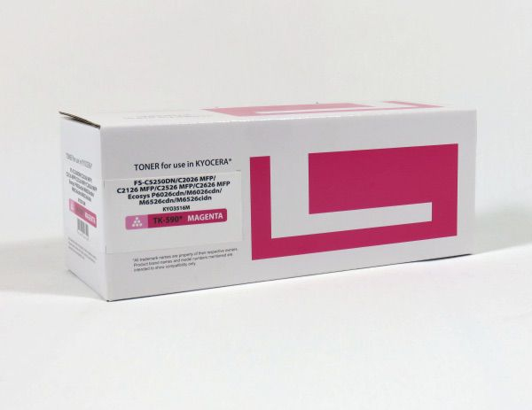 Data Direct Kyocera FSC2016 2026 2126 Toner Magenta Compatible TK590M