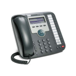 Cisco 7931G, Refurbished IP phone Black 24 lines LCD