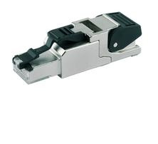 Image of Telegärtner J00026A2002 wire connector RJ45 Black, Stainless steel