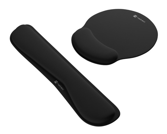 NATEC NPF-2195 mouse pad Black