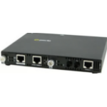 Perle SMI-1000-S2ST40 network media converter 1000 Mbit/s 1310 nm Single-mode Black