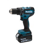 Makita DHP485RTJ drill 28500 RPM Keyless 1.5 kg Black, Blue