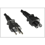 Microconnect PE010818BRAZIL power cable Black 1.8 m Power plug type N C5 coupler