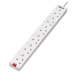 Tripp Lite PS6B35W power extension 118.1" (3 m) 6 AC outlet(s) Indoor White