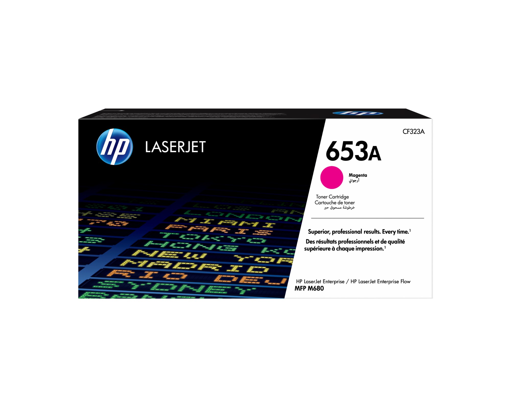 HP CF323A/653A Toner cartridge magenta. 16.5K pages ISO/IEC 19798 for