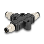 DeLOCK 60573 Kabel splitter/combiner Kabelsplitter Zwart