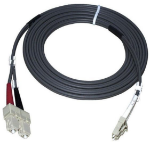 ROLINE 9/125um LC/SC 2.0m InfiniBand/fibre optic cable 2 m Black
