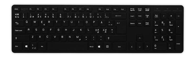 Image of JOBMATE Slim keyboard Black