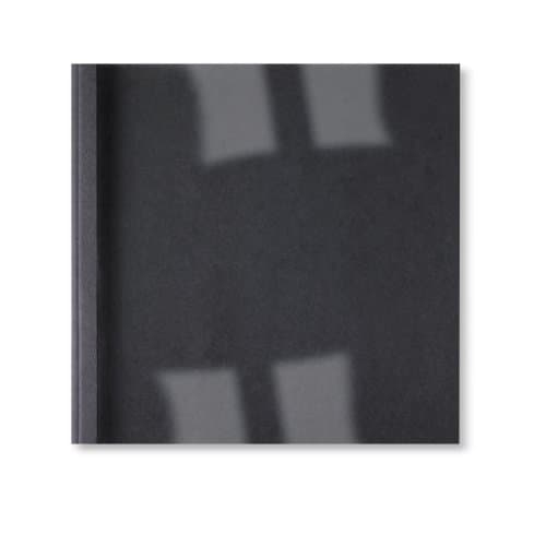 GBC LeatherGrain Thermal Binding Covers 1.5mm Black (100)