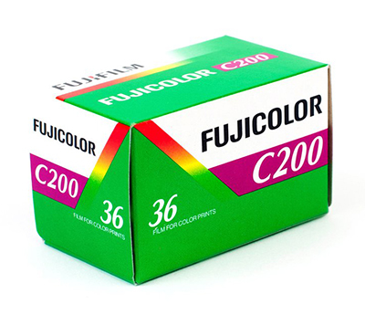 Fujifilm Fujicolor C200 colour film 36 shots