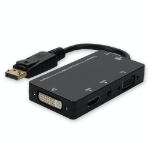 AddOn Networks DP2VGAA-AA video cable adapter 7.87" (0.2 m) DisplayPort VGA + HDMI + DVI Black