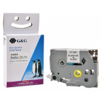 G&G Image 17090 DirectLabel black on Transparent Laminat (replaces Brother TZE141) for Brother P-Touch TZ 3.5-18mm/36mm/6-18mm/6-24mm/6-36mm