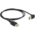 DeLOCK 1m, USB 2.0-A - USB 2.0-A USB cable USB A Black