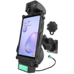 RAM Mounts RAM-GDS-101LB-SAM67-V7B1U mobile device charger Tablet Black USB Auto
