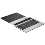 HP 800577-041 mobile device keyboard QWERTZ German Black, Silver