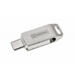 MyMedia MyDual USB 3.2 Gen 1 USB flash drive 64 GB USB Type-A / USB Type-C 3.2 Gen 1 (3.1 Gen 1) Silver