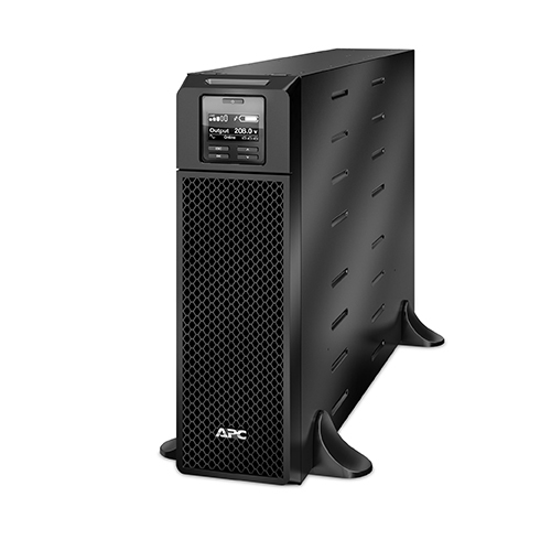 APC SRT5KXLT 5kVA / 4.25kW 208V Online Double-Conversion Rackmount/Tower UPS