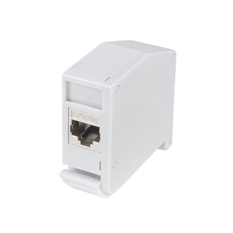 LogiLink MP0056 - Hutschienenadapter mit Cat.6a Kupplung