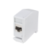 LogiLink DIN rail mounting adapter with one Cat.6A inline coupler