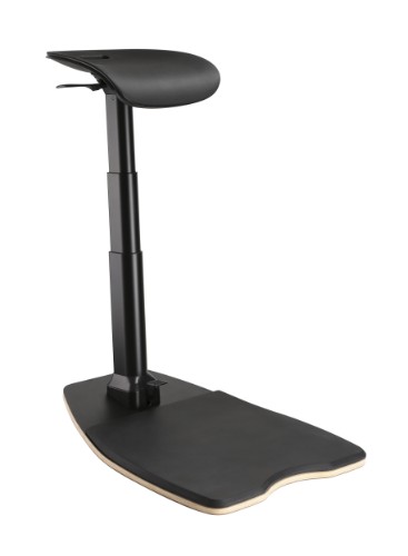 V7 ECHAIR Ergonomic Leaning Chair - Black