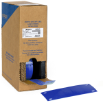 Brady BM-25X75-7598-BL cable marker Blue Polyester 250 pc(s)