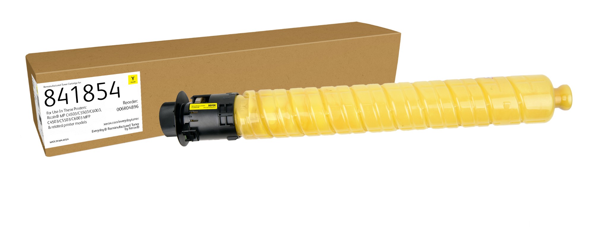 Xerox 006R04896 Toner yellow, 22.5K pages (replaces Ricoh 841854) for Ricoh Aficio MP C 4503/4504