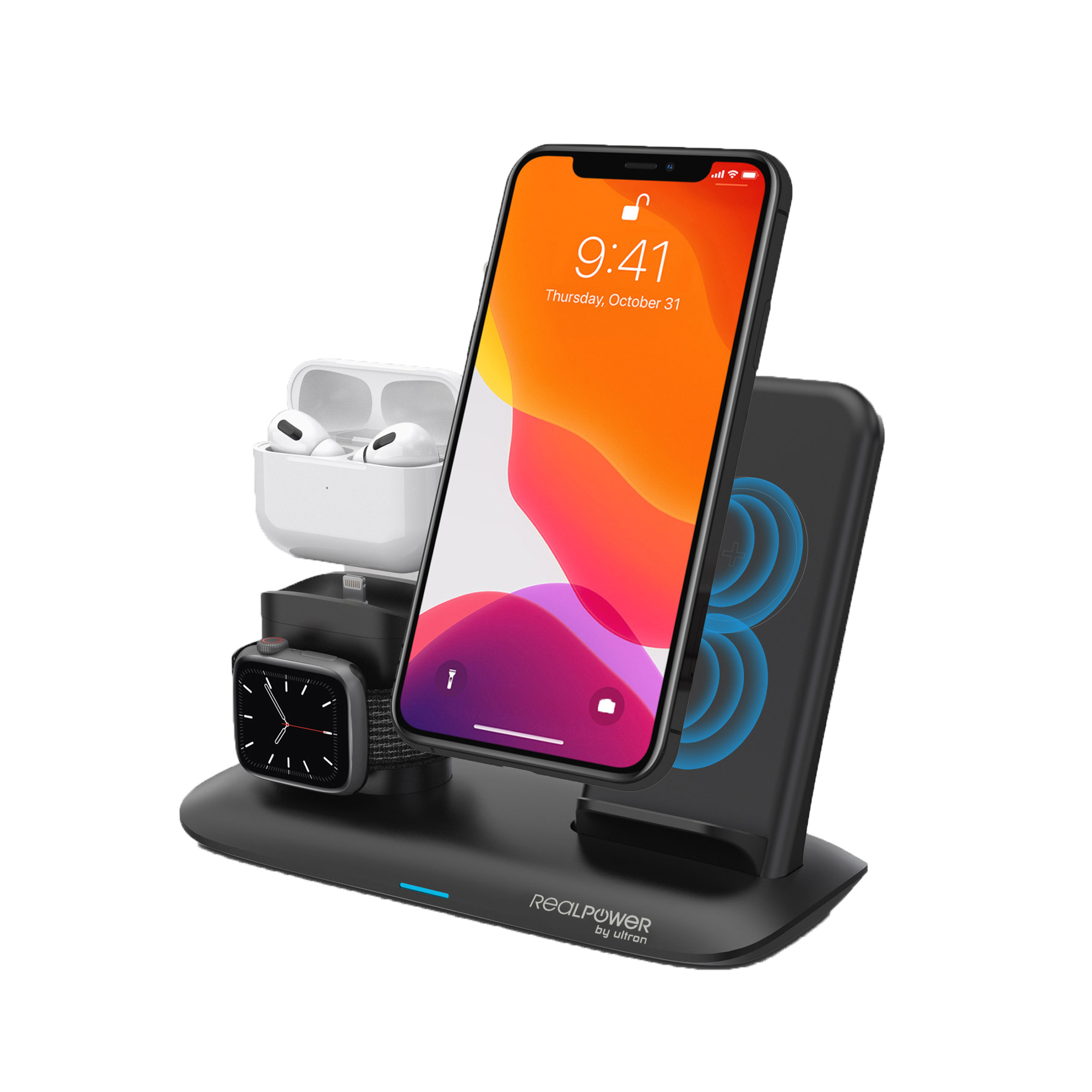 Image of RealPower ChargeAIR All Desk Pro Black Indoor