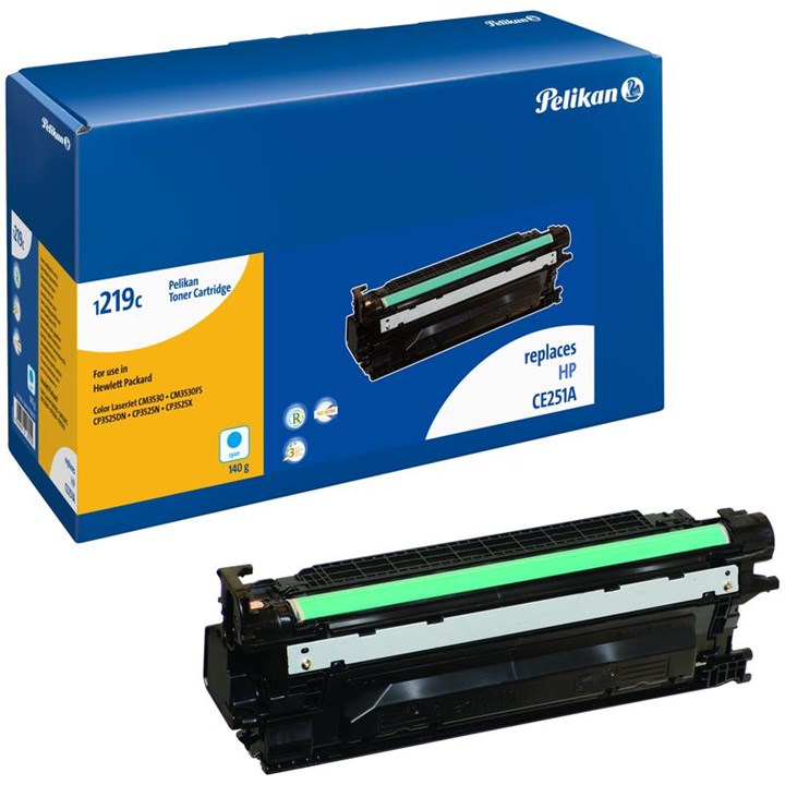 Image of Pelikan Laser Toner For HP 504A Cyan (Ce251A)