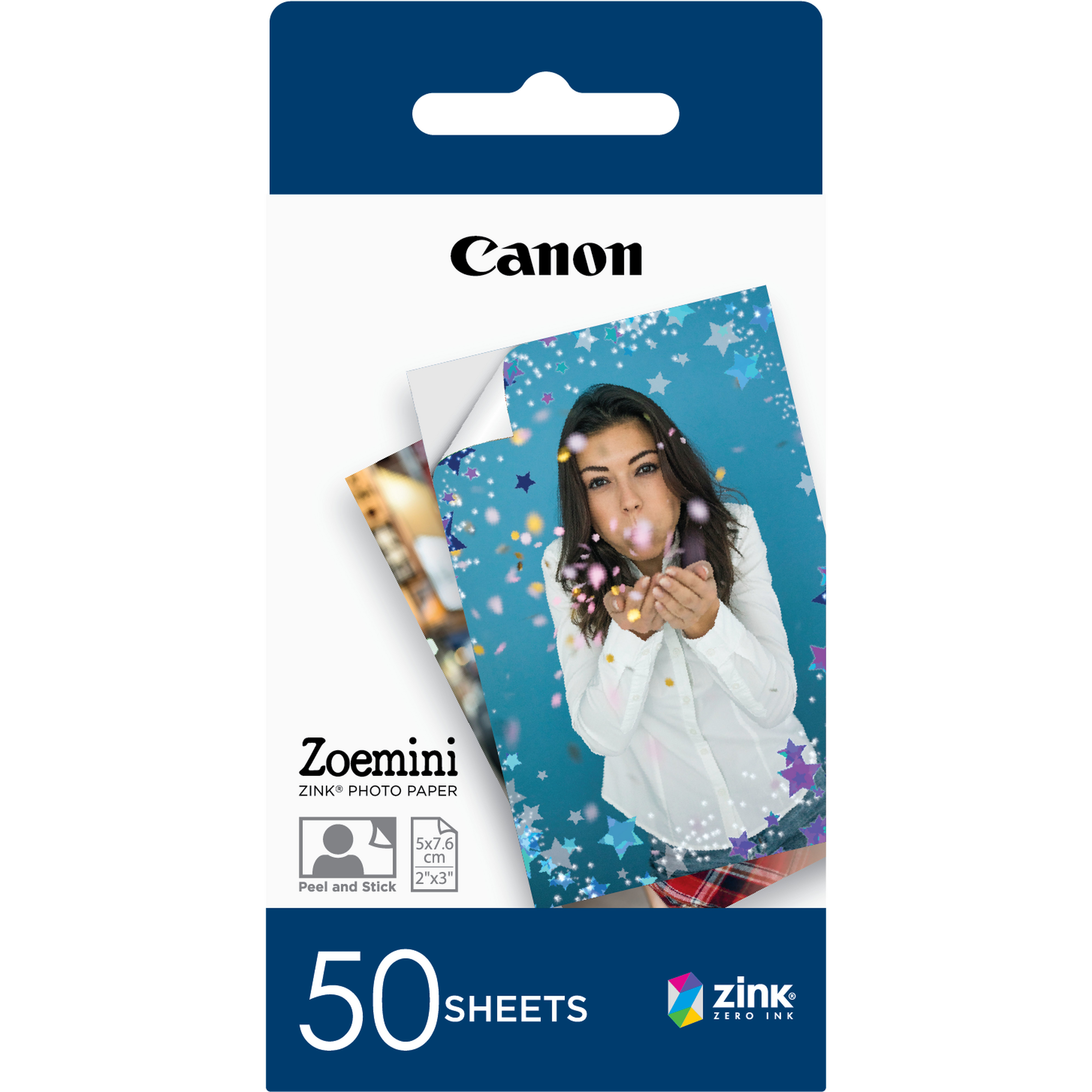 Image of Canon 3215C002 Photo cartridge Zink 5x7,6cm Pack=50 for Canon Zoemini