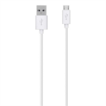 Belkin F2CU012BT2M-WHT USB cable USB 2.0 2 m USB A Micro-USB B White