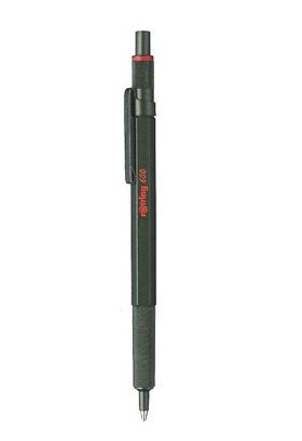 Image of Rotring 600 Black Clip-on retractable ballpoint pen 1 pc(s)