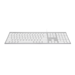 Macally UCACEKEYA keyboard Universal USB QWERTY English Aluminium