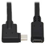Tripp Lite U421-20N-G2-RA USB cable 19.7" (0.5 m) USB 3.2 Gen 2 (3.1 Gen 2) USB C Black