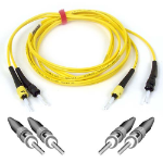 Belkin Single Mode ST/ST Duplex Cable 4.5m fibre optic cable Yellow