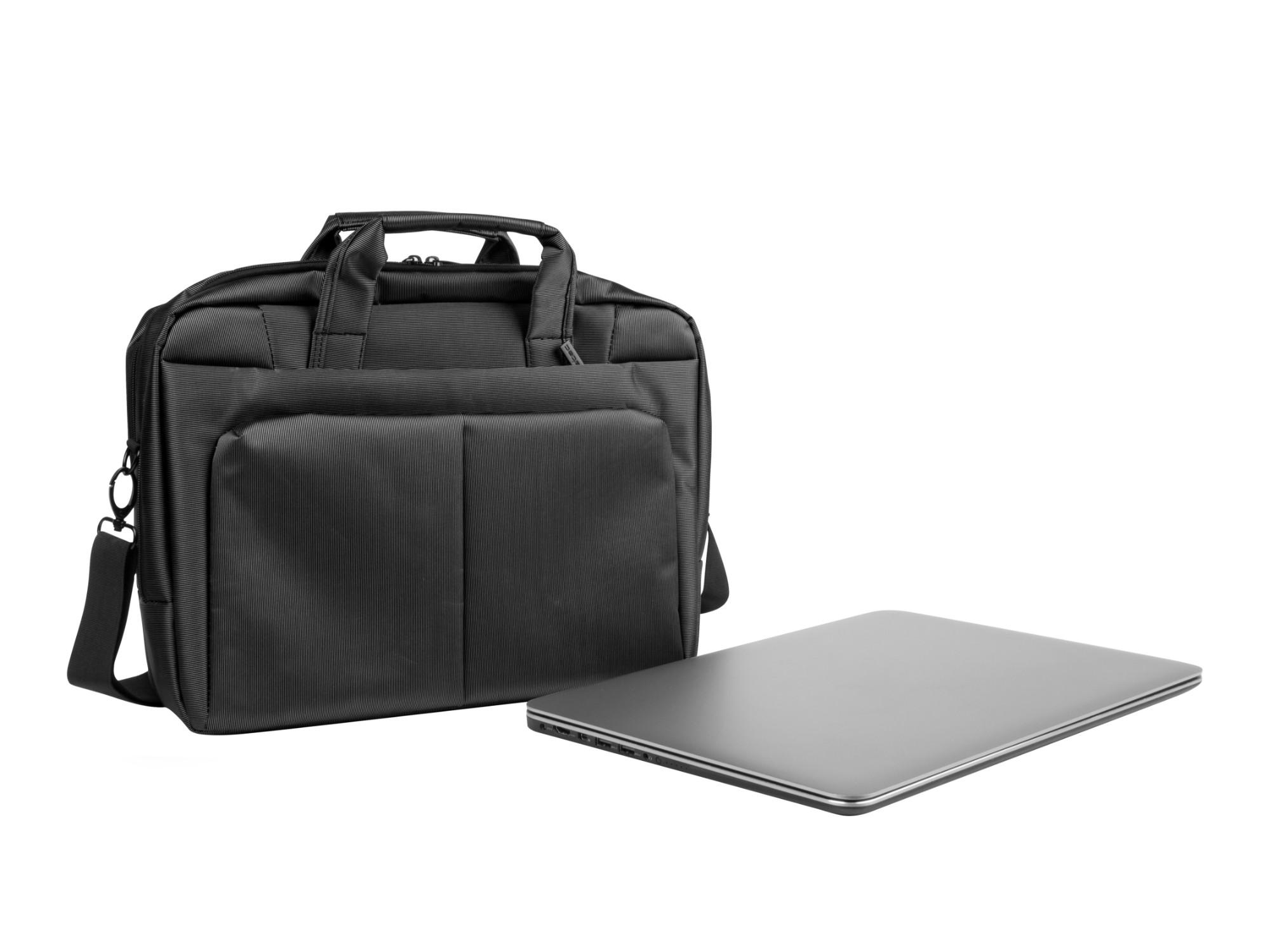 NATEC Gazelle notebook case 39.6 cm (15.6") Briefcase Black