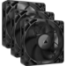Corsair iCUE LINK RX120 MAX Computer case Fan 12 cm Black 3 pc(s)