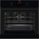 AEG 6000 Series Electric Single Oven - Black