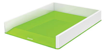 Image of Leitz 53611054 file storage box Polystyrene (PS) Green, White