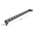 DeLOCK 67461 mounting kit Black Metal