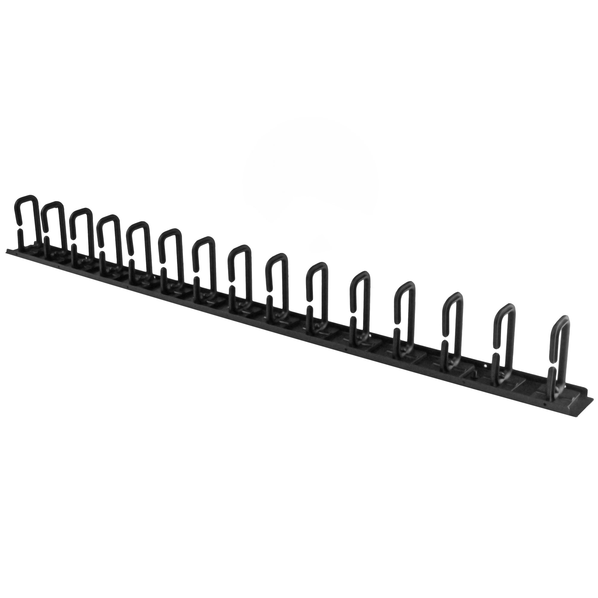 Image of StarTech.com Vertical Cable Organizer with D-Ring Hooks - 0U - 2.8ft.
