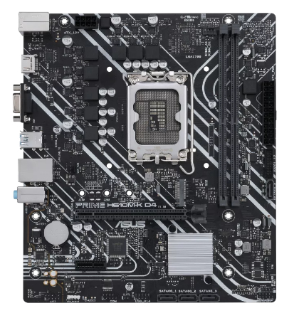 Image of ASUS PRIME H610M-K D4 Intel H610 LGA 1700 micro ATX