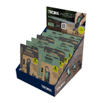 TROIKA Counter display incl. 12 x mini tools (CKT../GR), pre-sorted (4 x CKT25/GR, CKT26/GR, CKT30/GR each), for self-service, cardboard, matt