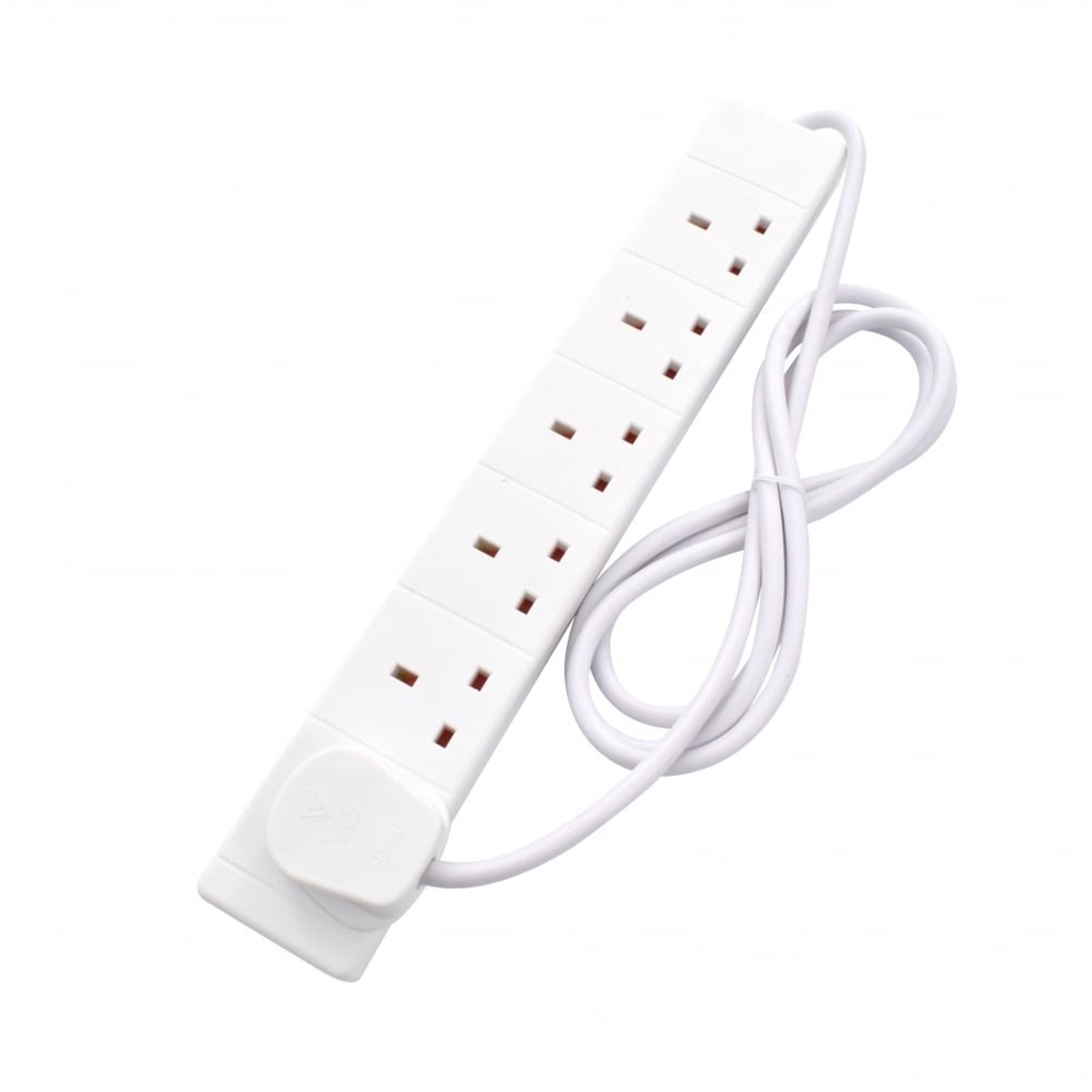 Image of TARGET 6 Gang White Power Extension 2m Cable