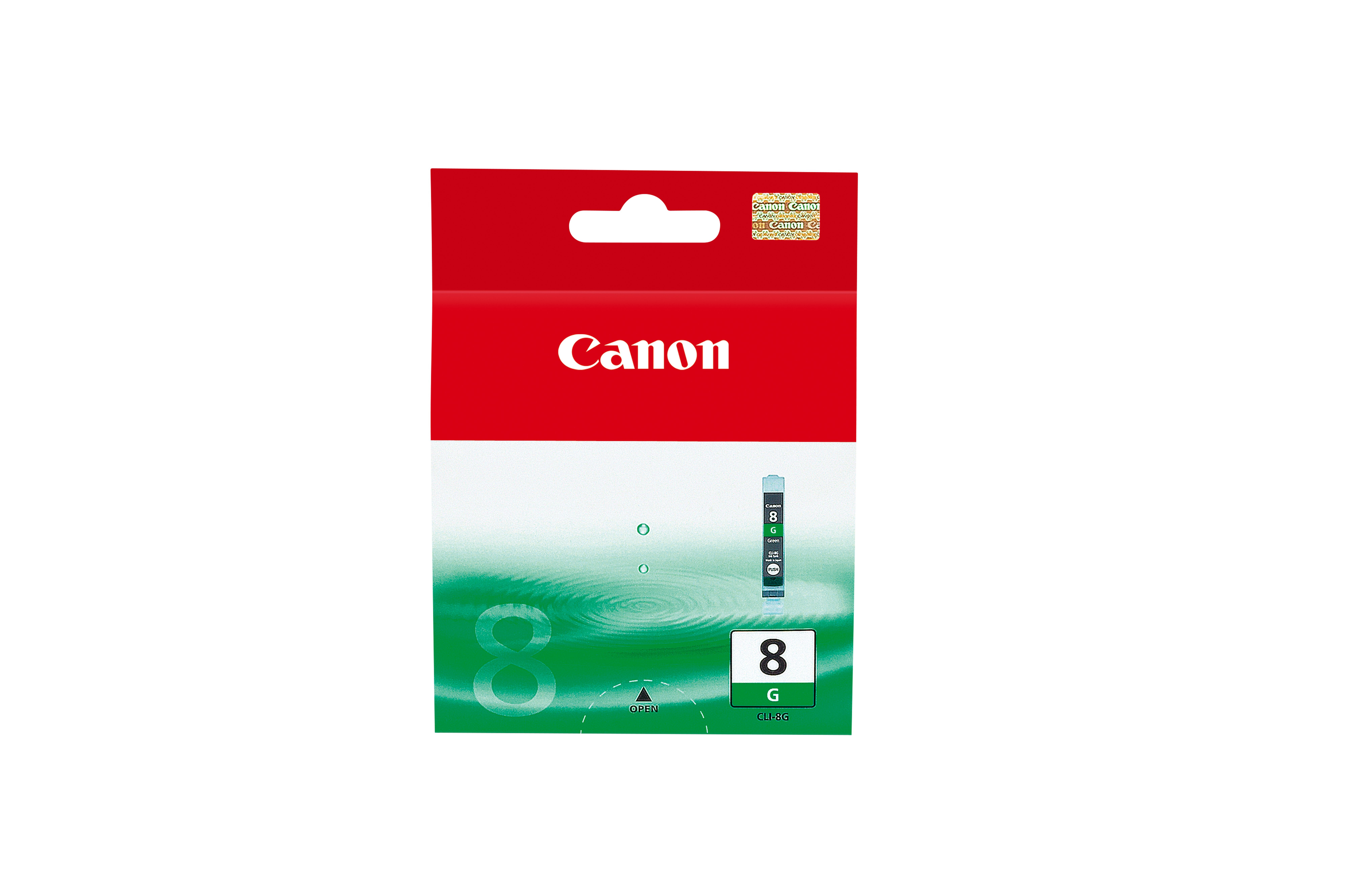 Image of Canon 0627B001/CLI-8G Ink cartridge green, 5.85K pages 13ml for...