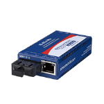 Advantech IMC-350I-SEST-PS-A network media converter 100 Mbit/s 1310 nm Single-mode Blue