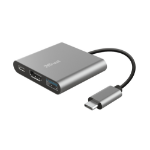Trust Dalyx USB 3.2 Gen 1 (3.1 Gen 1) Type-C 5 Mbit/s Aluminium, Black
