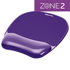 22142J FELLOWES 91441 Crystal Gel Mousepad and Wrist Rest